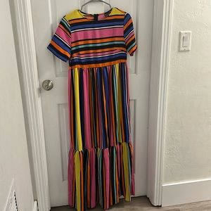 Multi-colored fun women’s maxi size Medium